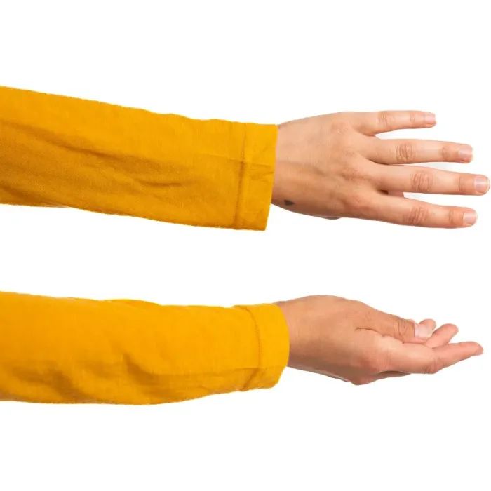 Лонгслив Turbat Magic Logo LS Wmn golden yellow - S - жовтий (012.004.5550) изображение 3