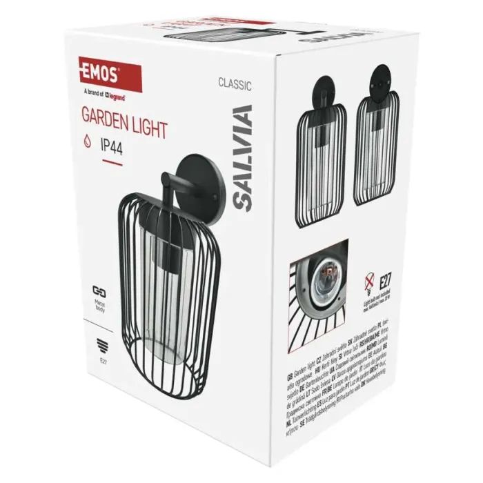 Светильник EMOS E27 15 Вт IP44 (ZGD010P) изображение 7
