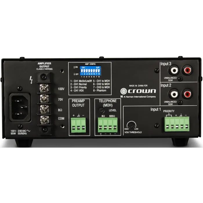 Усилитель Crown Audio G135MA (G135MAE60) изображение 2