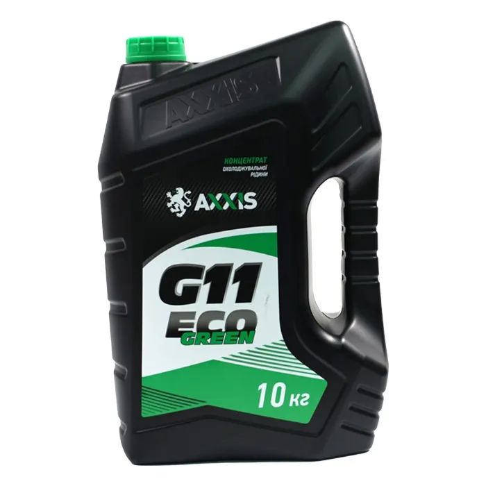 Антифриз AXXIS ECO-80C GREEN G11 10кг (AX-P999-G11Gr ECO10л)