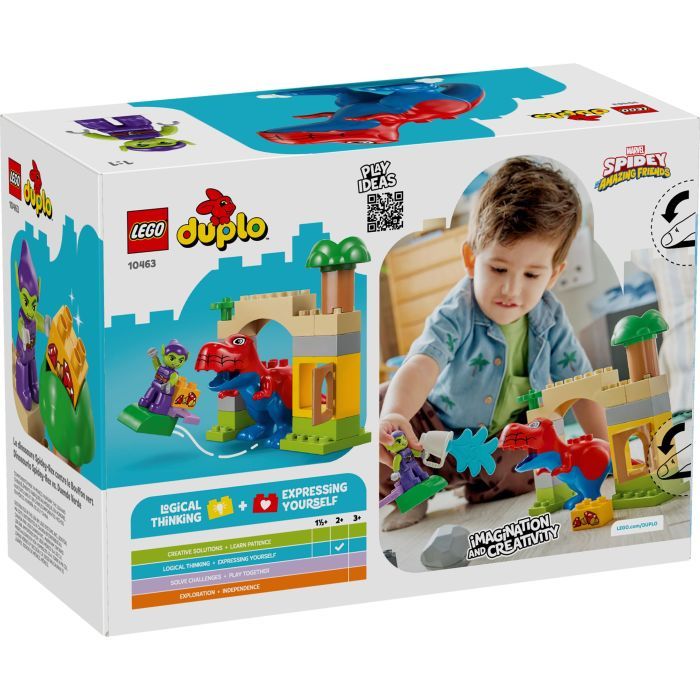Конструктор LEGO DUPLO Marvel Динозавр Spidey-Rex против Зеленого Гоблина (10463) изображение 6