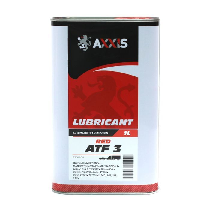 Трансмиссионное масло AXXIS ATF 3 1л (AX-2068)