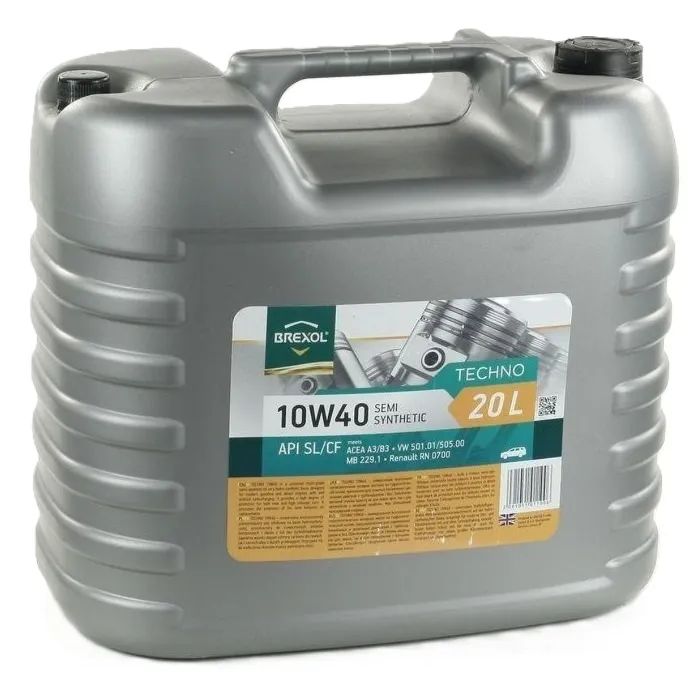 Моторное масло BREXOL TECHNO 10W40 SL/CF 20л (48391051011)