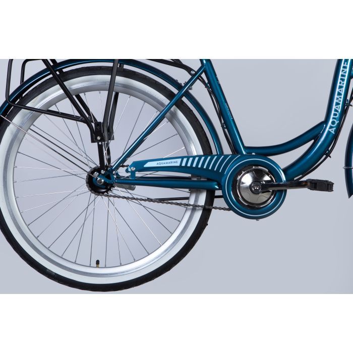 Электровелосипед Dorozhnik 26" eAQUAMARINE BH рама-17" 36B 13А*г 500Вт 2026 темно-синій (ELB-D-26-294) изображение 5