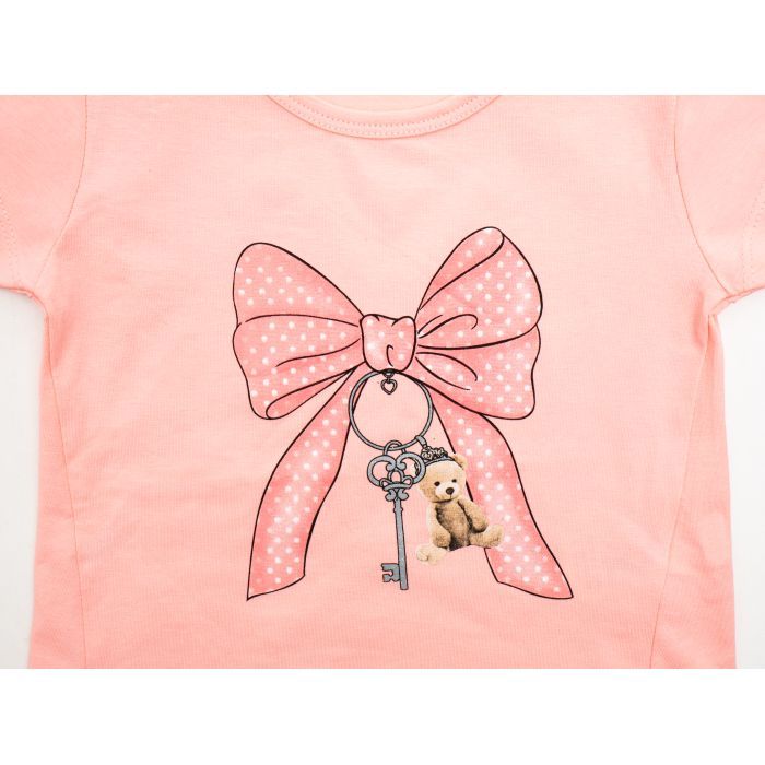 Набор детской одежды Breeze с бантиком (20998-110G-peach) изображение 3