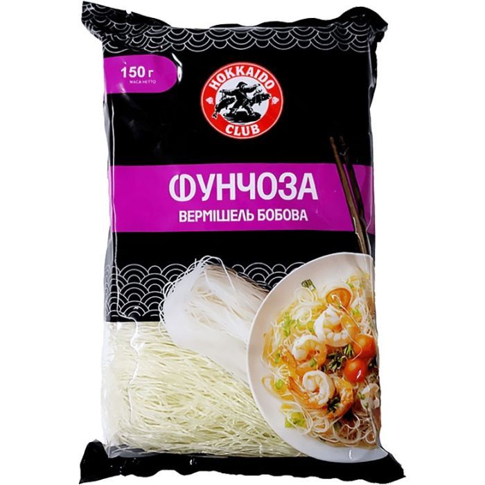 Макарони Hokkaido Club Фунчоза 150 г (4820172444435)
