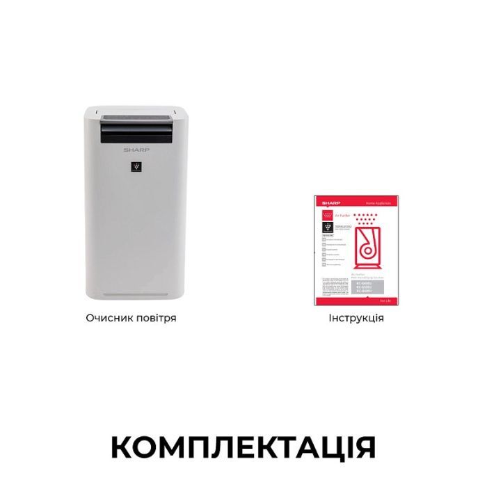 Очисник повітря Sharp KC-G40EUW зображення 10