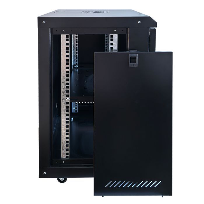 Шкаф настенный GEAR 15U 19" 600x600x750 мм, + полка 19", black (GWMSN-15U-600-600) изображение 2
