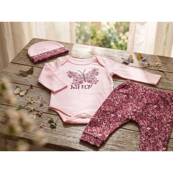 Набор детской одежды Miniworld с шапкой (16342-62G-peach) изображение 10