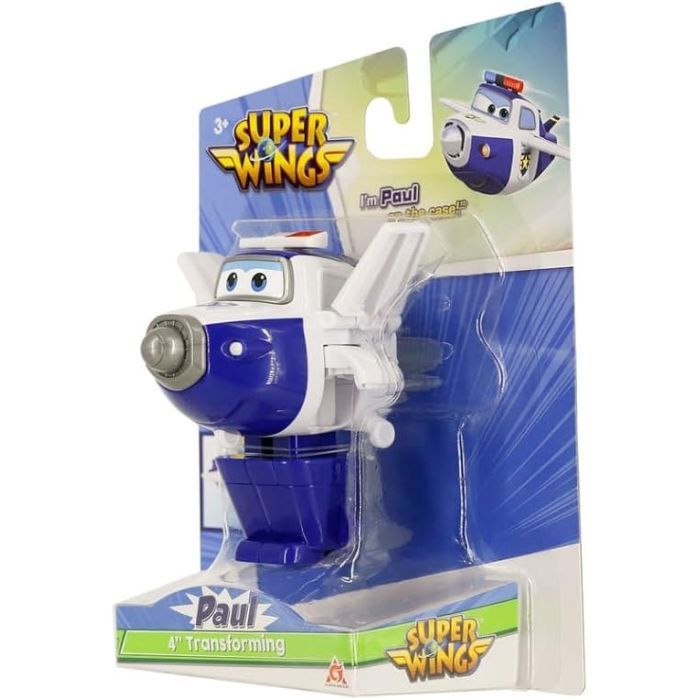 Фігурка Super Wings трансформер Transforming Пол (Paul), 10 см (EU780624) зображення 4