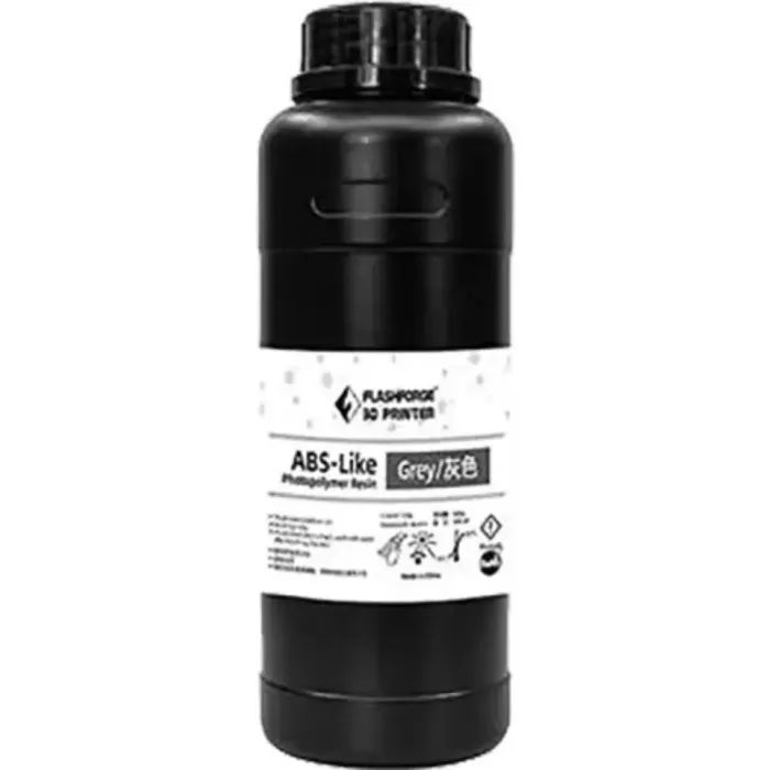 Фотополимерная смола Flashforge Resin ABS-Like UV/LCD Grey 0,5kg (20001863001)