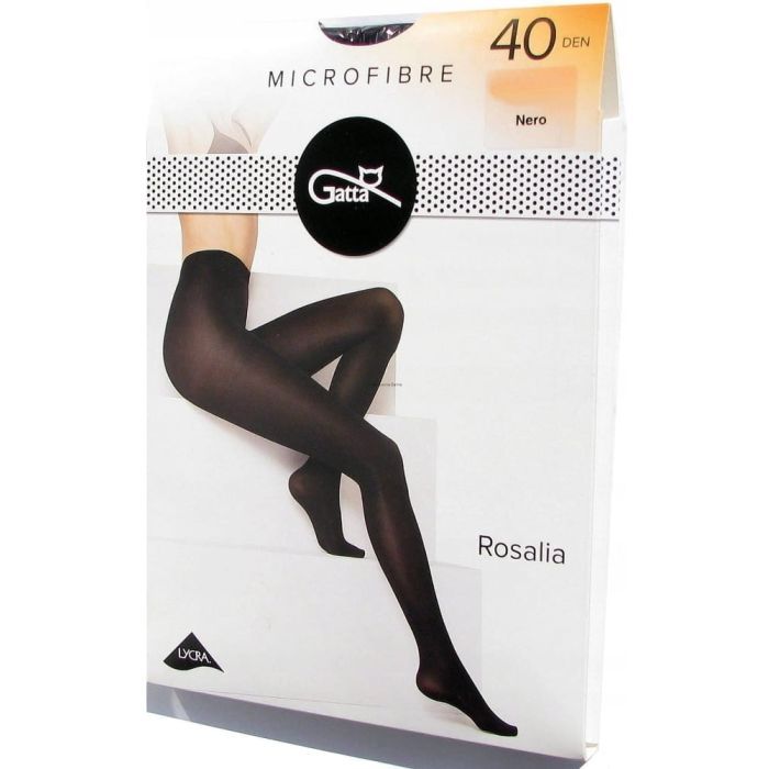 Колготи Gatta Rosalia 40 Den Nero - 3 (5900042047832) зображення 5