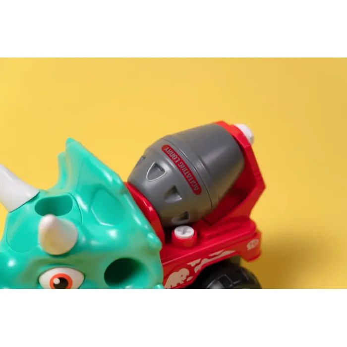 Конструктор Otamanko Машинка-конструктор Трицератопс бетоносмеситель Голубой/красный (OTA-112TS) изображение 5