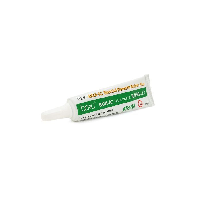 Флюс для пайки Bakku паста BA-229, R-898LO, 15ml (BA-229)