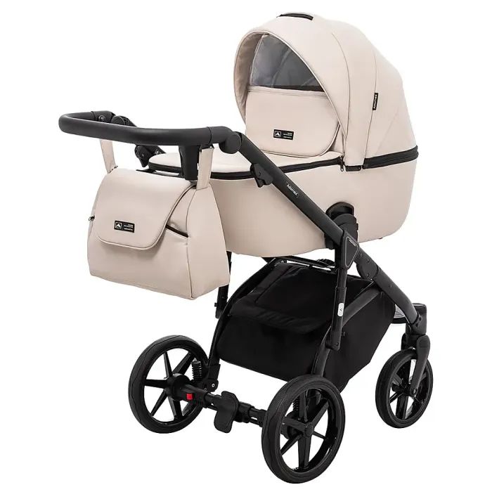 Коляска Adamex 2 в 1 Nola Eco SA-5 графіт (681134) изображение 2