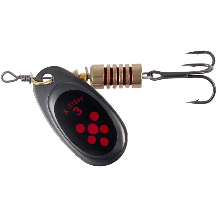 Блесна X-Fish Dark Side 6g 3 Nikel black lime (1917.07.24)