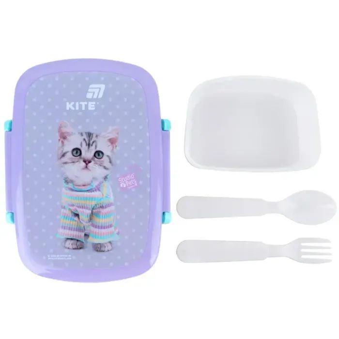 Ланч-бокс дитячий Kite Studio Pets з наповненням, 750 мл (SP26-163) зображення 4