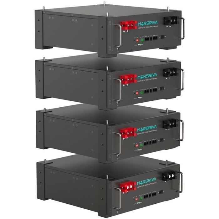Батарея LiFePo4 Marsriva 51.2V 100Ah (MR-LFP5.12-LRT) зображення 5