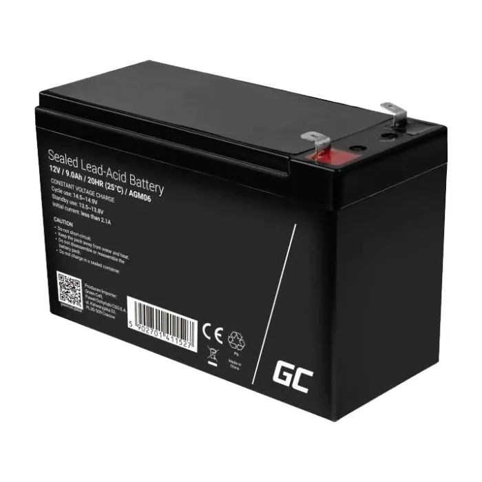Батарея к ИБП Green Cell 12V 9.0Ah (85076000) изображение 2