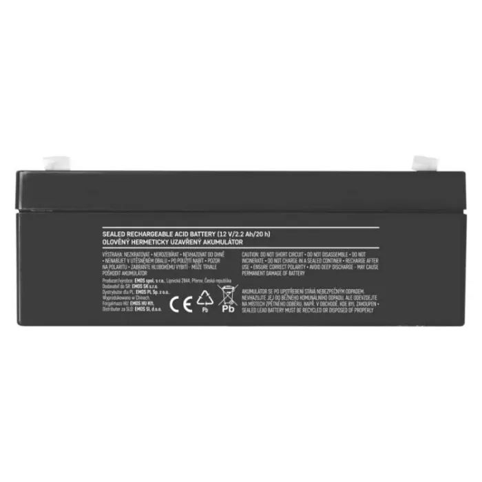Батарея до ДБЖ EMOS 12V 2.2Ah (B9672) зображення 5