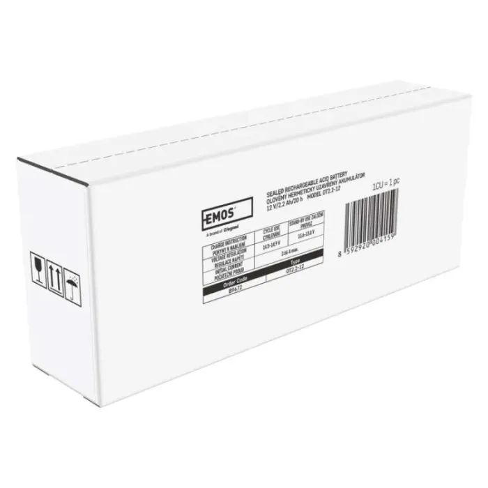 Батарея до ДБЖ EMOS 12V 2.2Ah (B9672) зображення 9