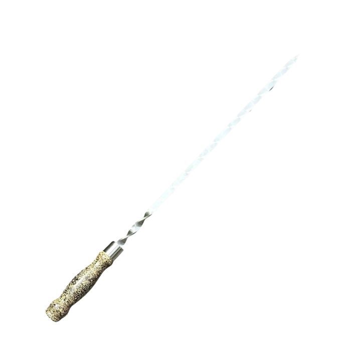 Шампур Metalzavod 630х12х3мм мармуровий (SHMP-DR-630x12x3-MR)