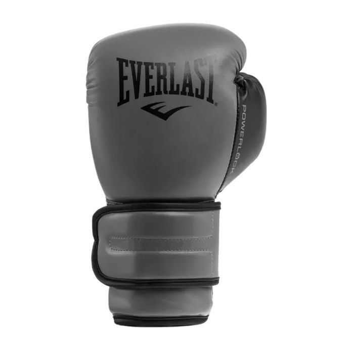 Боксерские перчатки Everlast PowerLock Boxing Training Gloves P00002285 чорний 14 унцій (009283608347) изображение 2