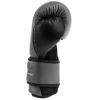 Боксерские перчатки Everlast PowerLock Boxing Training Gloves P00002304 сірий, чорний 10 унцій (009283608521) изображение 4