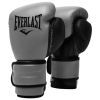 Боксерские перчатки Everlast PowerLock Boxing Training Gloves P00002304 сірий, чорний 10 унцій (009283608521)