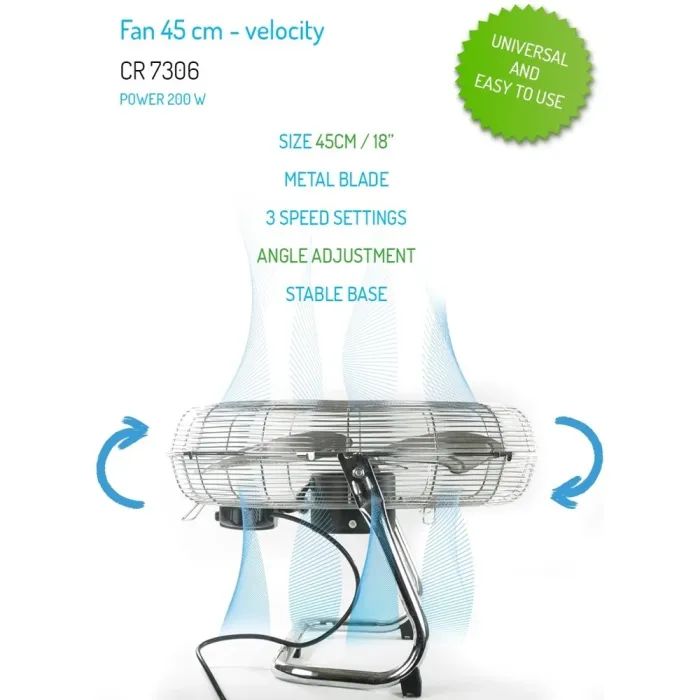 Вентилятор Camry CR 7306 изображение 6