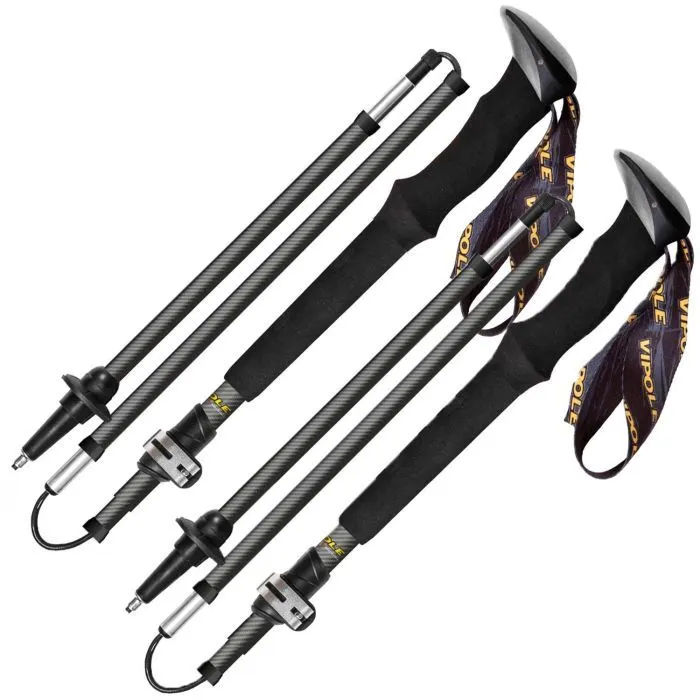 Треккинговые палки Vipole Approach Long Carbon 130 DLX (S25 42) (DAS303465)
