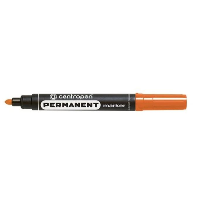 Маркер Centropen Permanent 8566 2,5 мм круглый коричневый (8566/07)