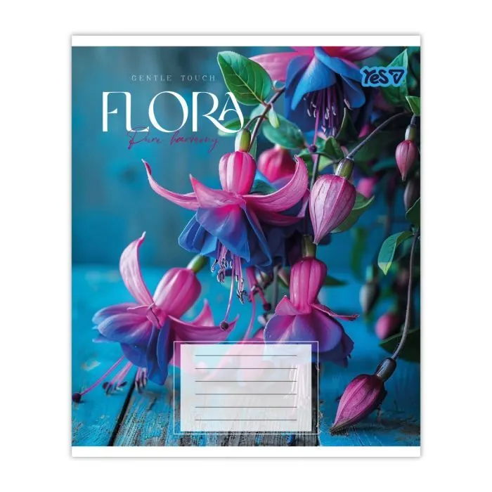 Тетрадь Yes Flora А5 36 листов, клетка (768792) изображение 4