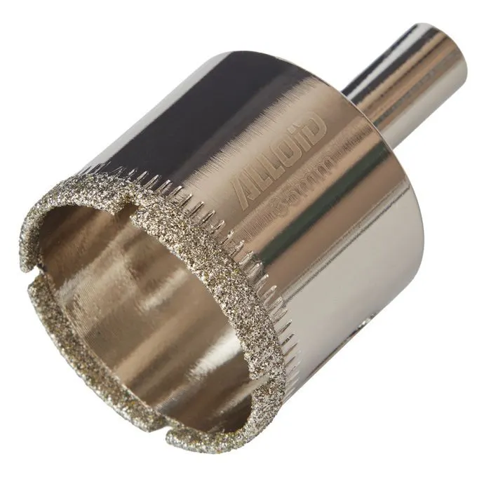 Сверло Alloid Base, корончате, алмазне, по склу та кераміці, 35мм (GS-50035)