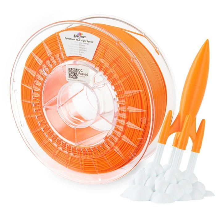 Пластик для 3D-принтера Spectrum PLA HS Premium 1.75mm 1kg True Yellow (81050) изображение 3