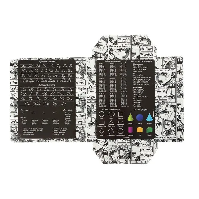 Папка для тетрадей ZiBi ANIME, картонная, на резинке В5 (200 х 230 мм) (ZB.14990-07) изображение 3