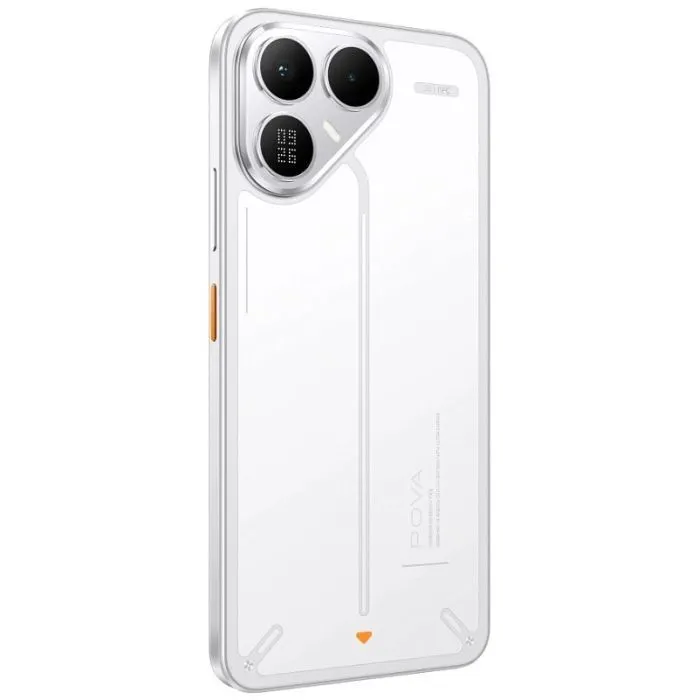 Мобильный телефон Tecno POVA 8 8/256Gb Arc White (4894947132308) изображение 9