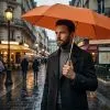 Зонт Bergamo RICH складана автоматична, помаранчева (4551010) изображение 8