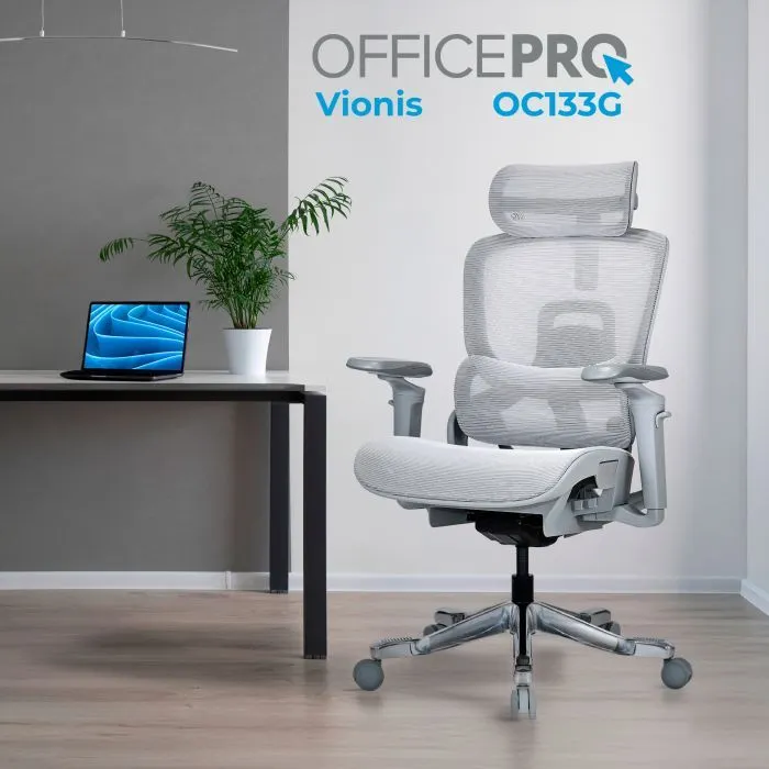 Офісне крісло OfficePro Vionis, OC133G (OC133G) зображення 5