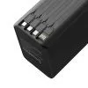 Батарея универсальная XO 80000mAh, PD/20W, QC/22,5W, Lamp, black (XO-PR287-BK) изображение 2
