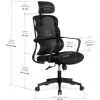 Офисное кресло Mealux Easy Black (HF-L15 F/B) изображение 2
