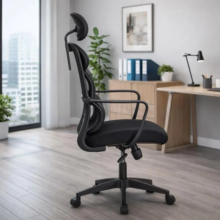 Офисное кресло Mealux Easy Black (HF-L15 F/B) изображение 3
