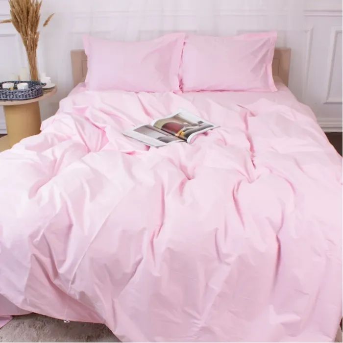 Постільна білизна MirSon Poplin Line 018 Powdery 200 x 220 (2200006278306) зображення 5