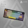 Клавиатура Ajazz AK820 V2 Coconut Flake Switch Wireless/Bluetooth/USB UA Purple/White/Blue (AK820-V2-CF-PWB) изображение 19