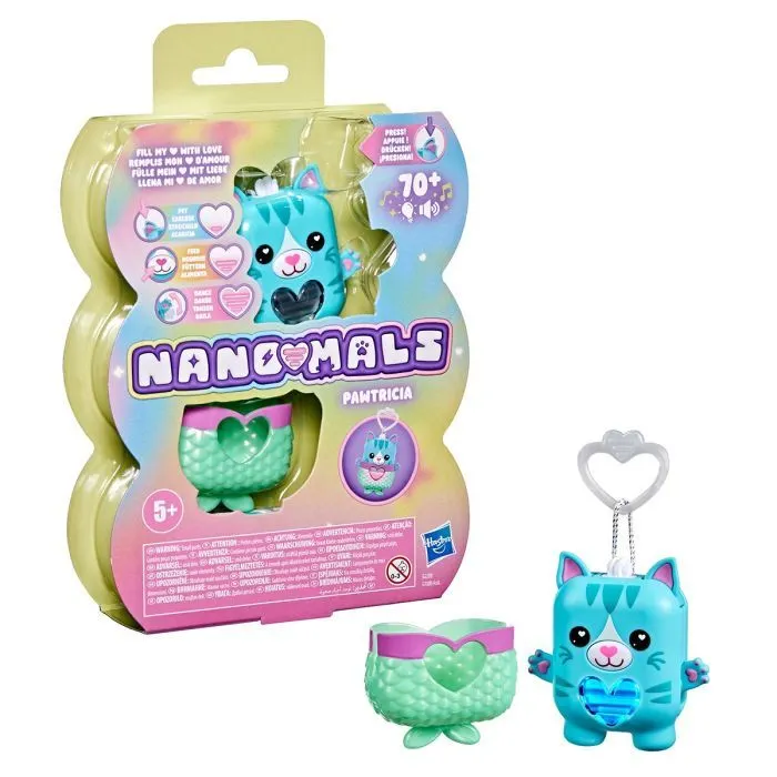 Интерактивная игрушка Nanomals S1 – Синий котик (G2208)