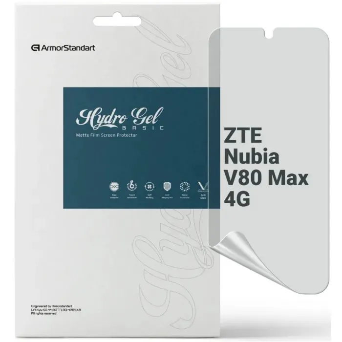 Пленка защитная Armorstandart Matte hydrogel ZTE Nubia V80 Max 4G (ARM94087)