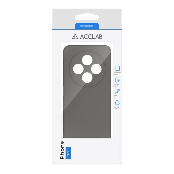 Чохол до мобільного телефона ACCLAB Silicone Xiaomi Redmi 14C 4G Dark Grey (1283126617096) зображення 2