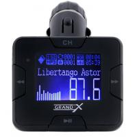 FM модулятор Grand-X CUFM22GRX black SD/USB (CUFM22GRX black) изображение 3