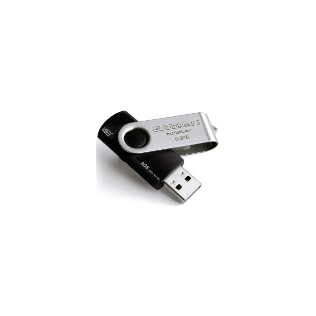 USB флеш накопитель Goodram 8Gb Twister (PD8GH2GRTSKR9)