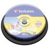 Диск DVD Verbatim mini 1.4Gb 4X CakeBox Printable 10ш (43641)